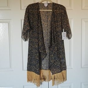 Lularoe Monroe Cardigan swim cover